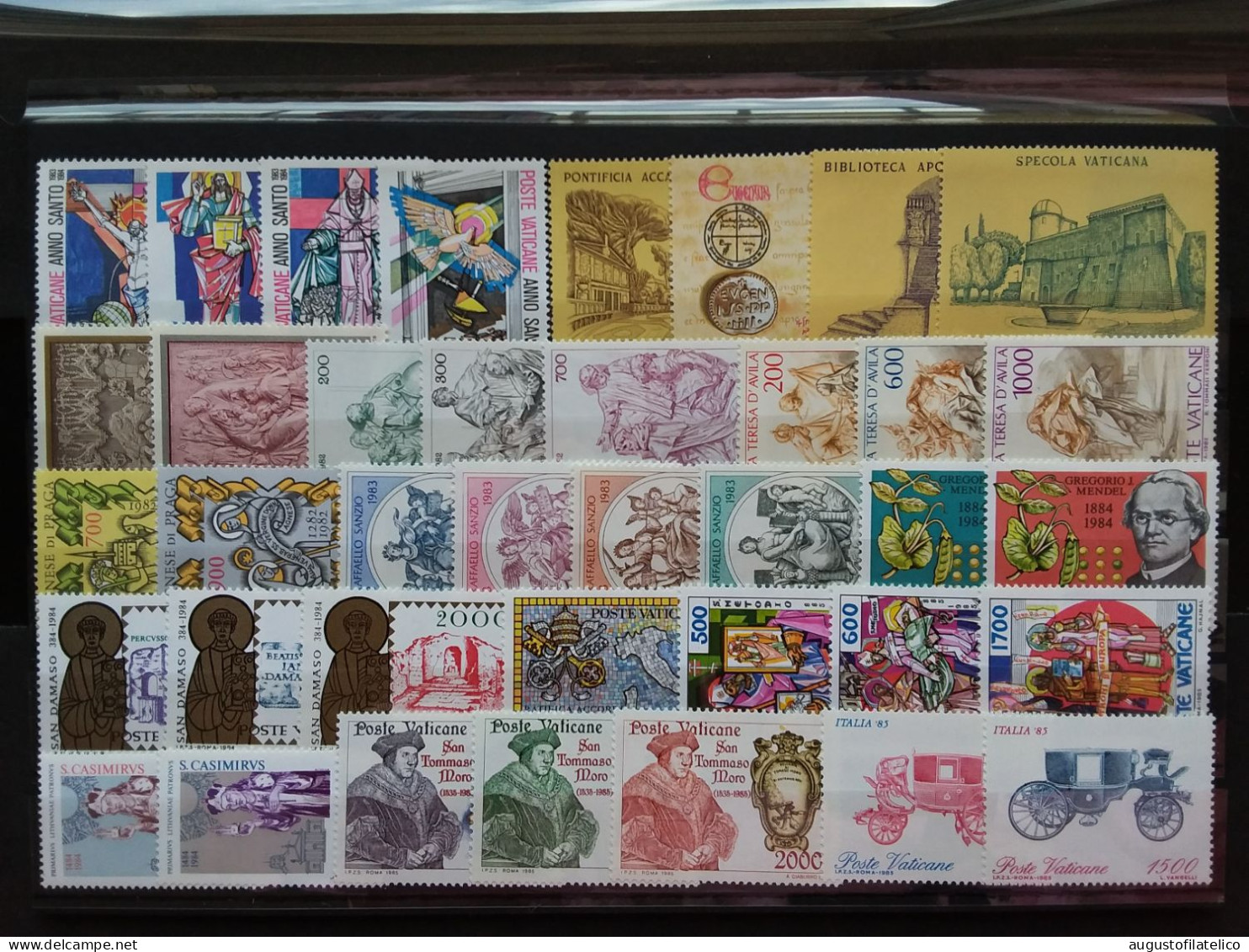 VATICANO - 14 Serie Complete Anni '80 - Nuovi ** - Facciale 14,00 Euro (sottofacciale) + Spese Postali - Nuevos