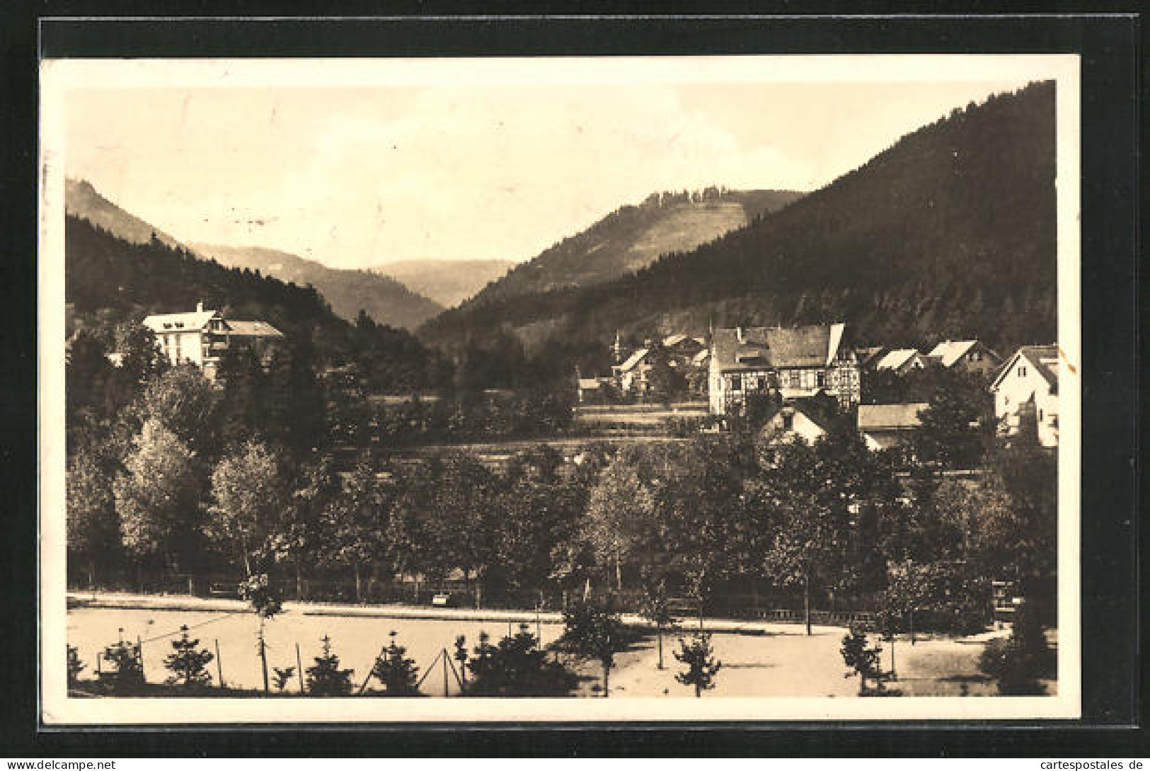 AK Tabarz /Thür., Blick In Den Lauchagrund  - Tabarz