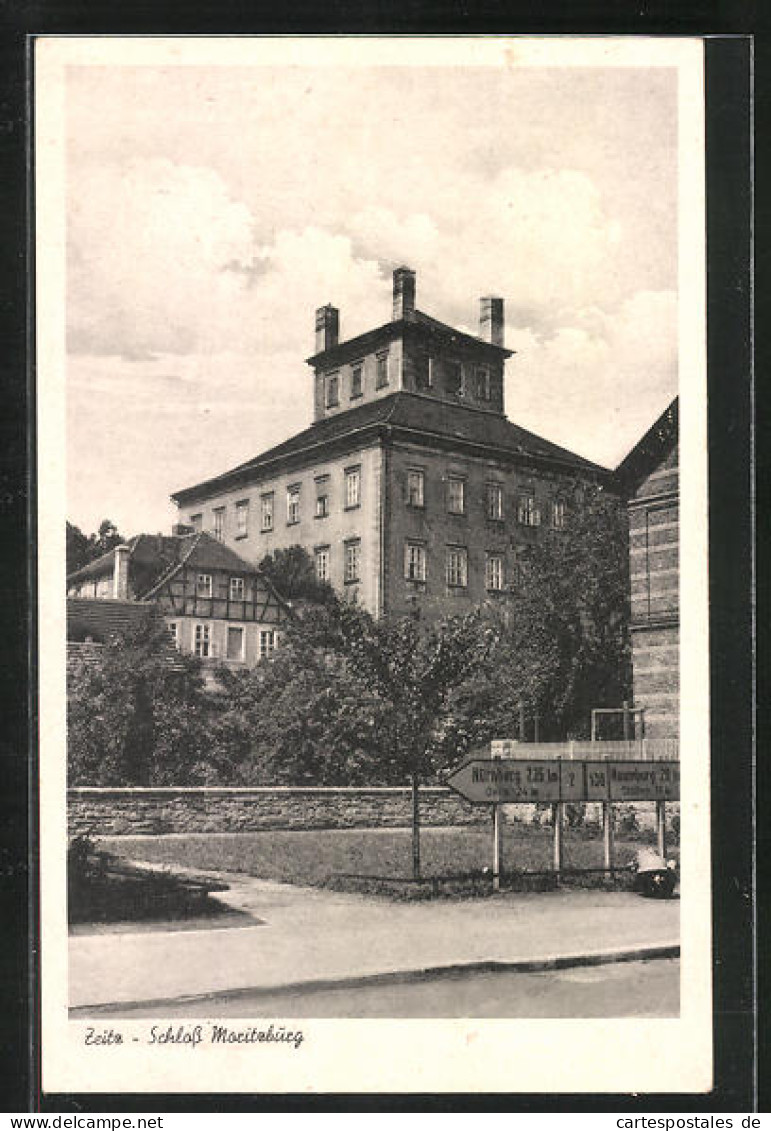 AK Zeitz, Schloss Moritzburg  - Zeitz