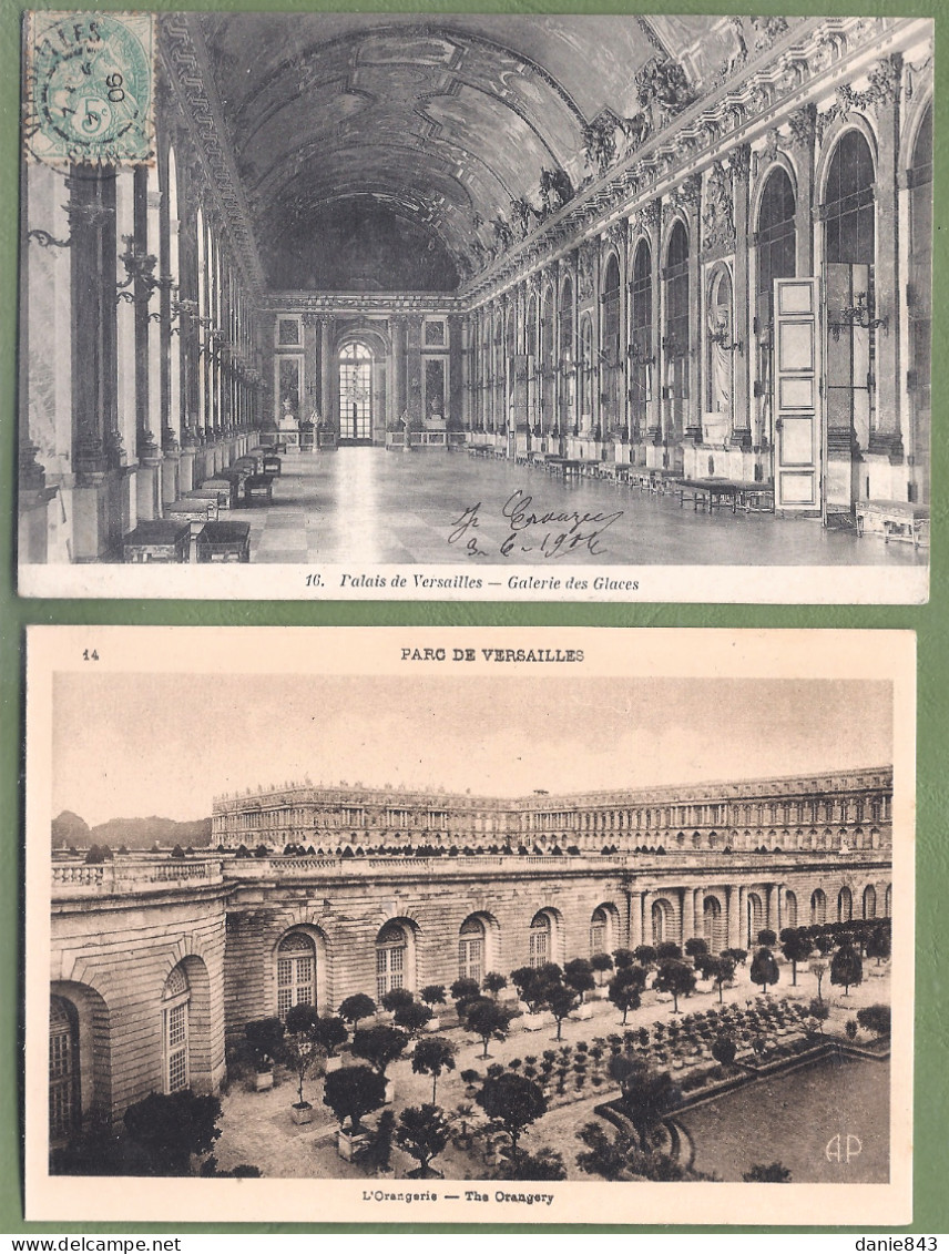 Lot De 20 CPA De VERSAILLES - Vues Intérieures Du CHATEAU - Toutes Les Cartes Sont Scannées - 5 - 99 Cartes