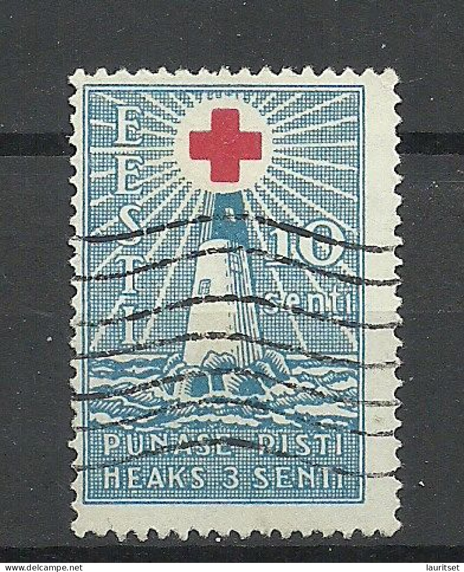 Estland Estonia 1931 Light House Leuchtturm Michel 92 O - Lighthouses