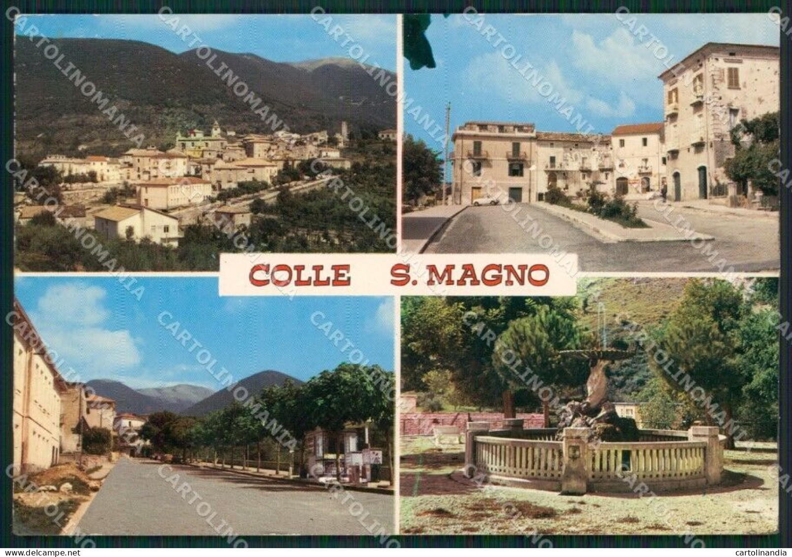 Frosinone Colle San Magno Foto FG Cartolina ZKM8062 - Frosinone