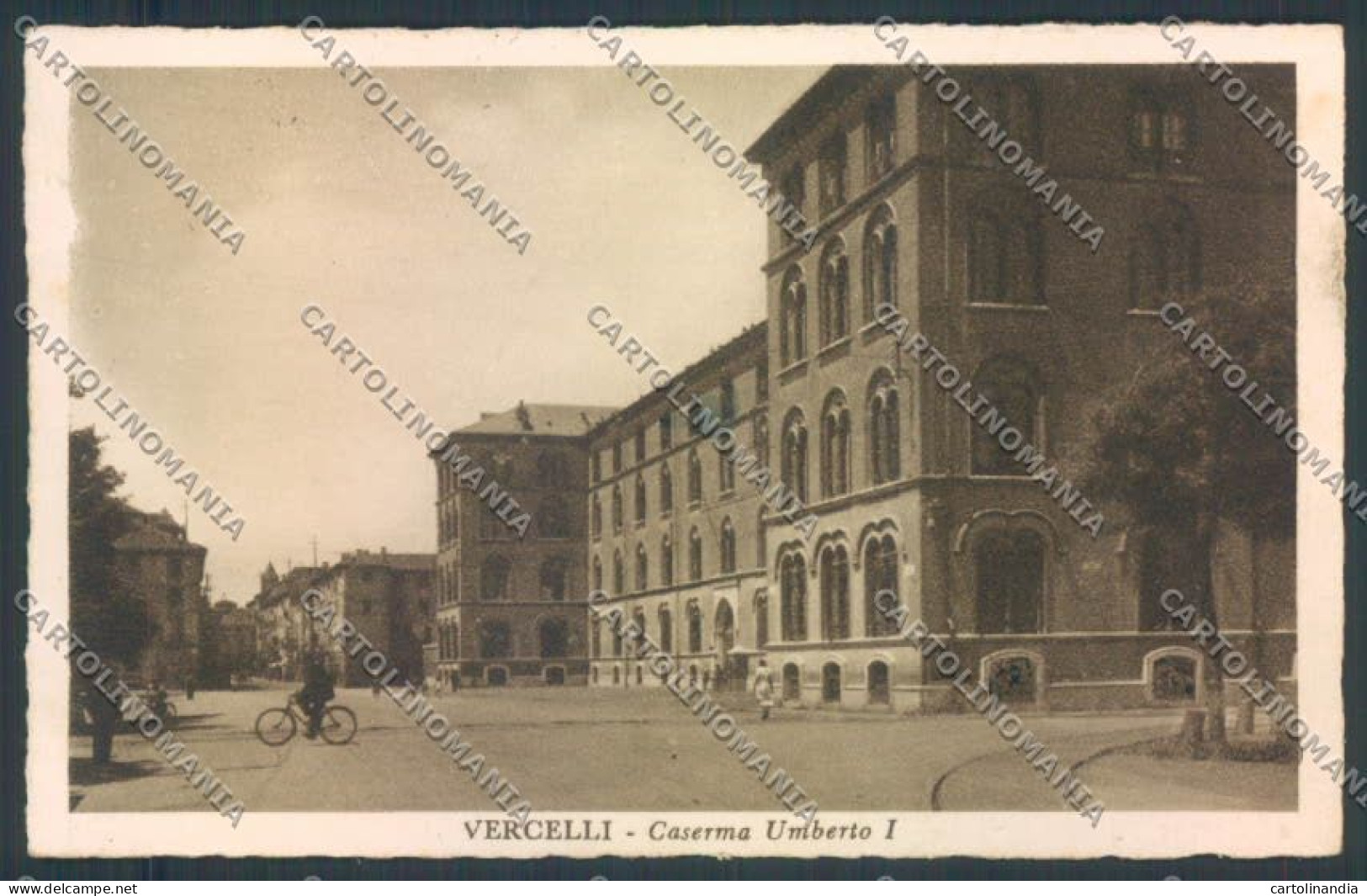 Vercelli Città ABRASA Cartolina ZT6454 - Vercelli