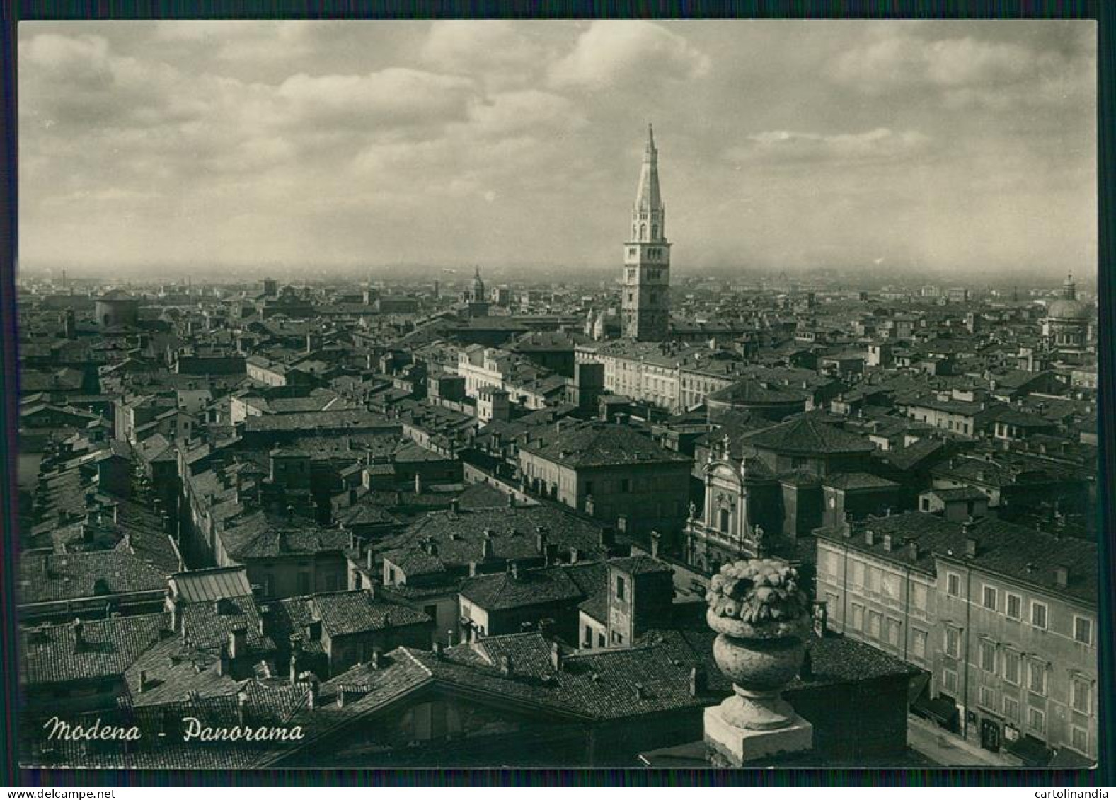 Modena Città Panorama Foto FG Cartolina MZ5364 - Modena