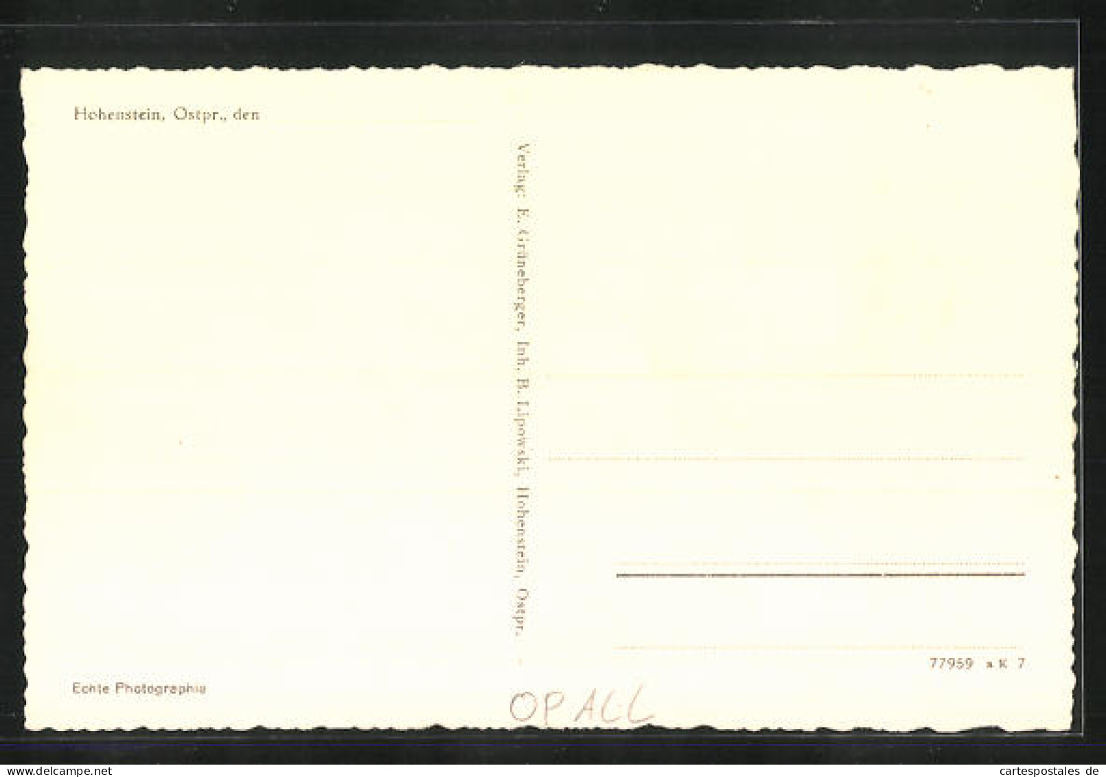 AK Tannenberg, Reichsehrenmal  - Ostpreussen