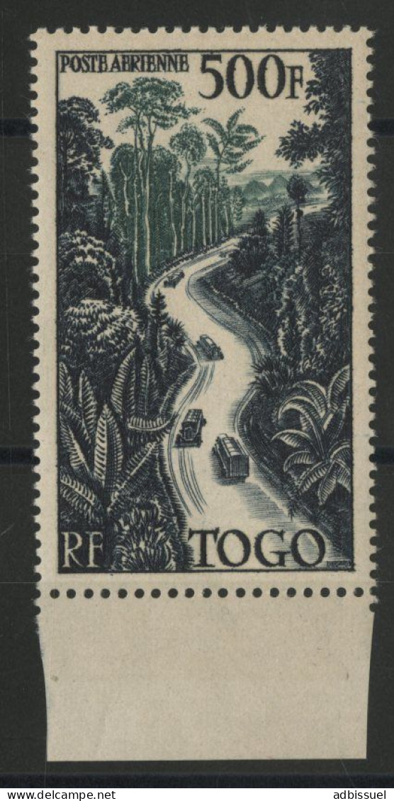 TOGO POSTE AERIENNE PA N° 23 Neuf ** (MNH) Cote 90 € 500 Fr Route à Travers La Forêt TB - Unused Stamps