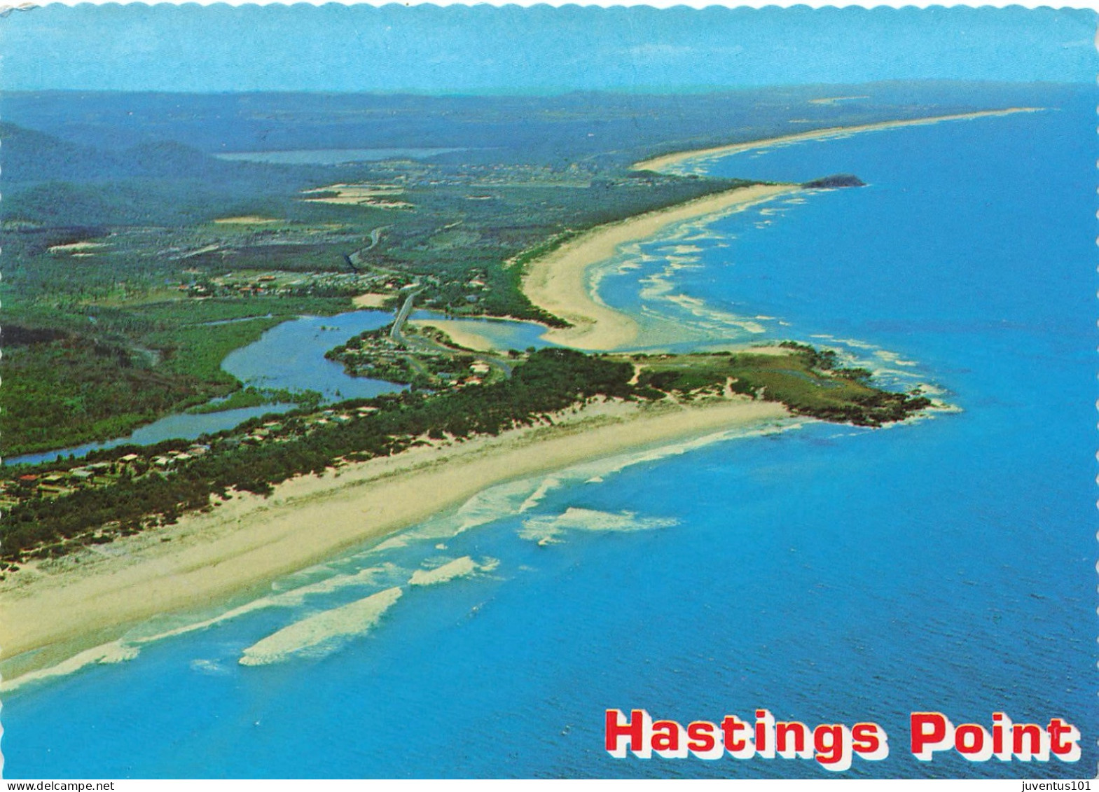 CPSM Hastings Point-Beau Timbre-état Mauvais     L2851 - Altri & Non Classificati