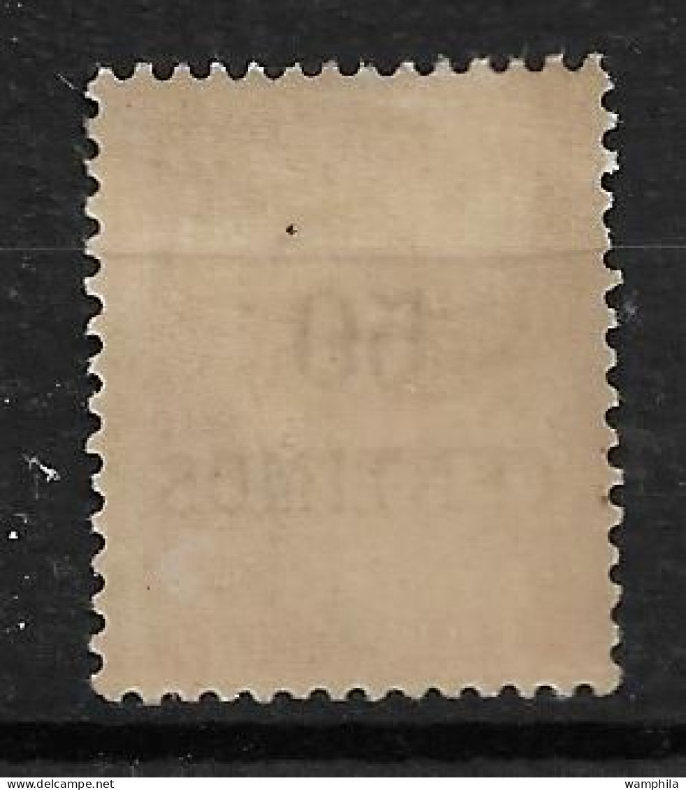 Maroc, 1909 Taxe N°9** Cote 112.5€ - Portomarken