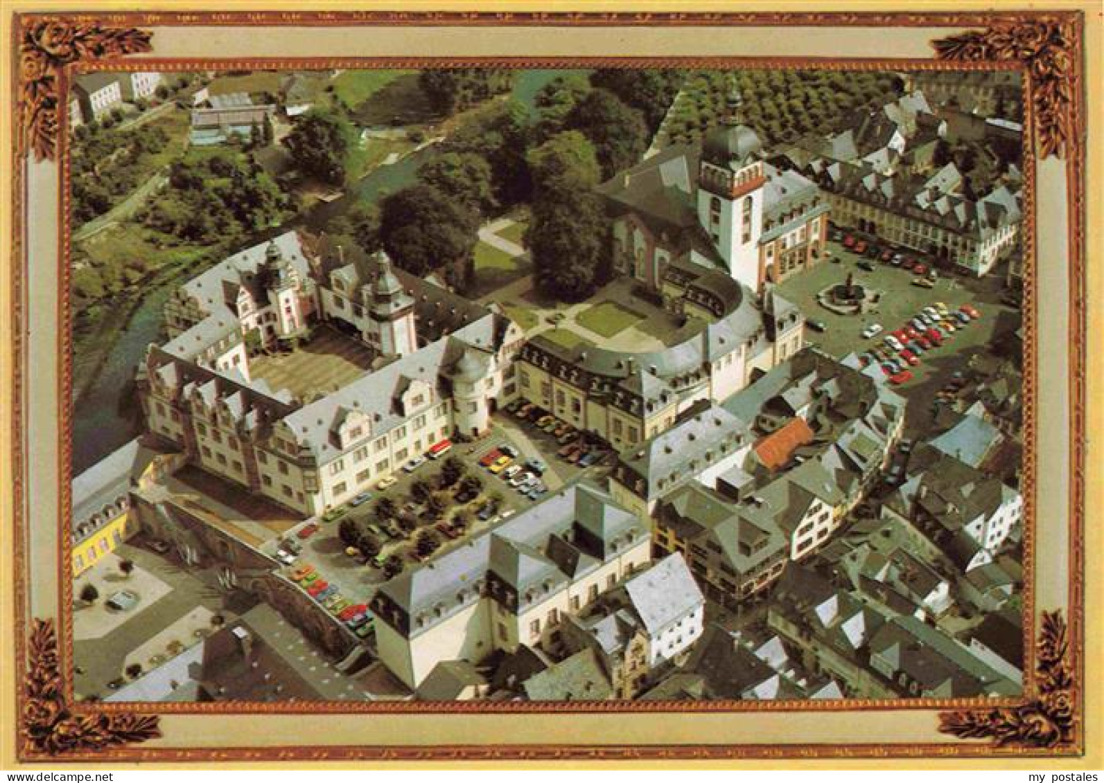 73971525 Weilburg Schloss Fliegeraufnahme - Weilburg