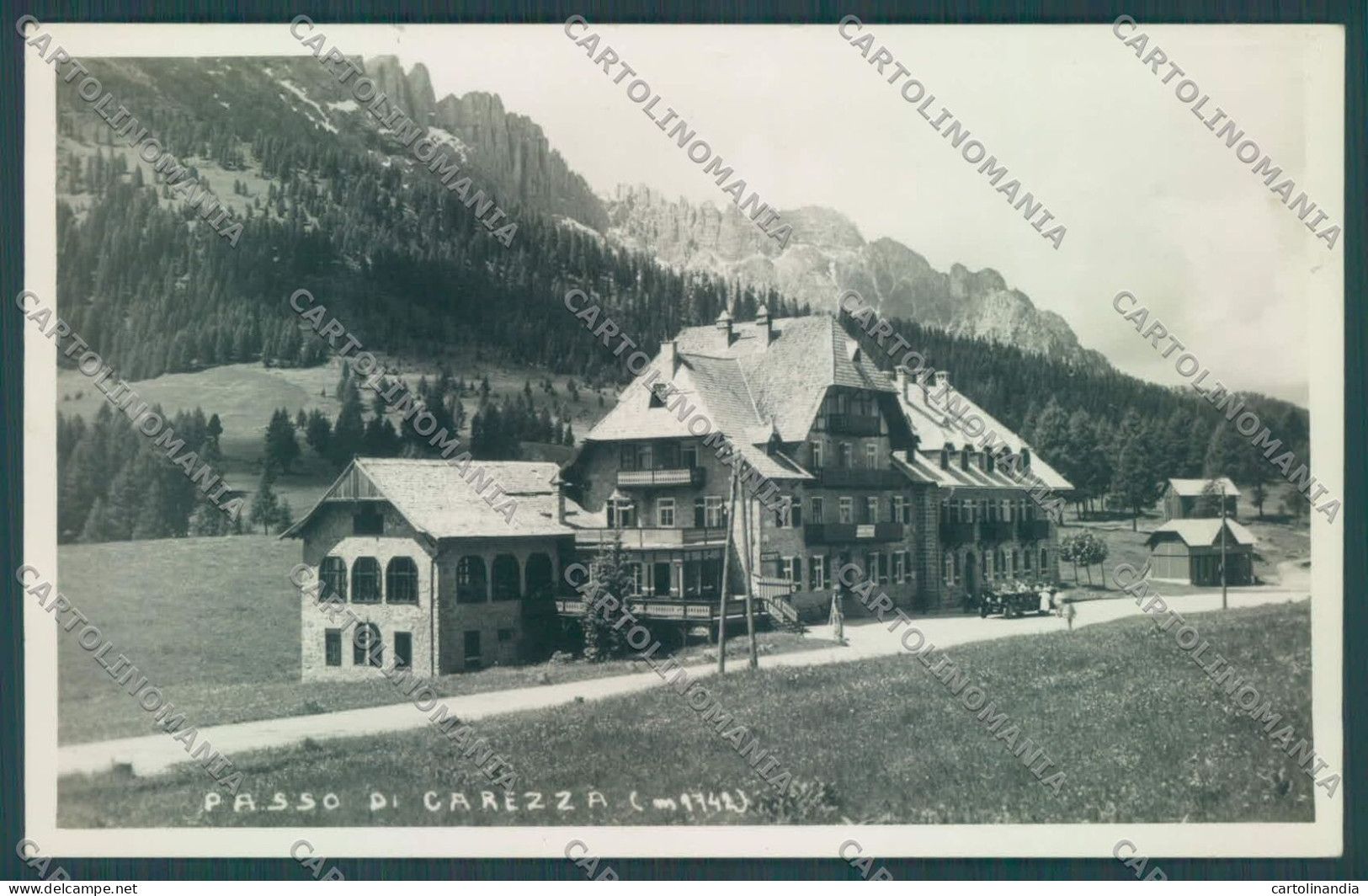 Bolzano Nova Levante Carezza Hotel Passo Di Carezza Foto Cartolina ZC4766 - Bolzano (Bozen)