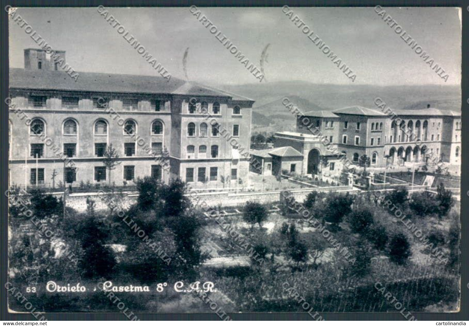 Terni Orvieto Caserma Foto FG Cartolina ZF7548 - Terni