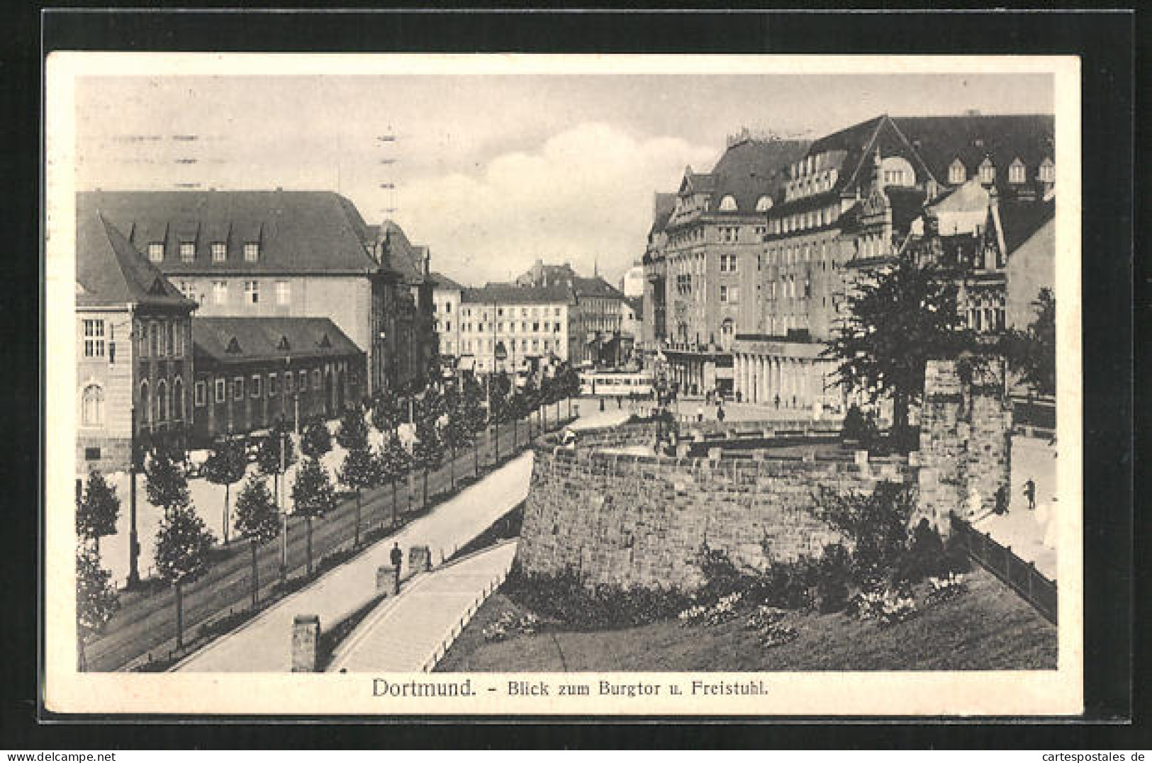 AK Dortmund, Blick Zum Burgtor Und Freistuhl  - Dortmund