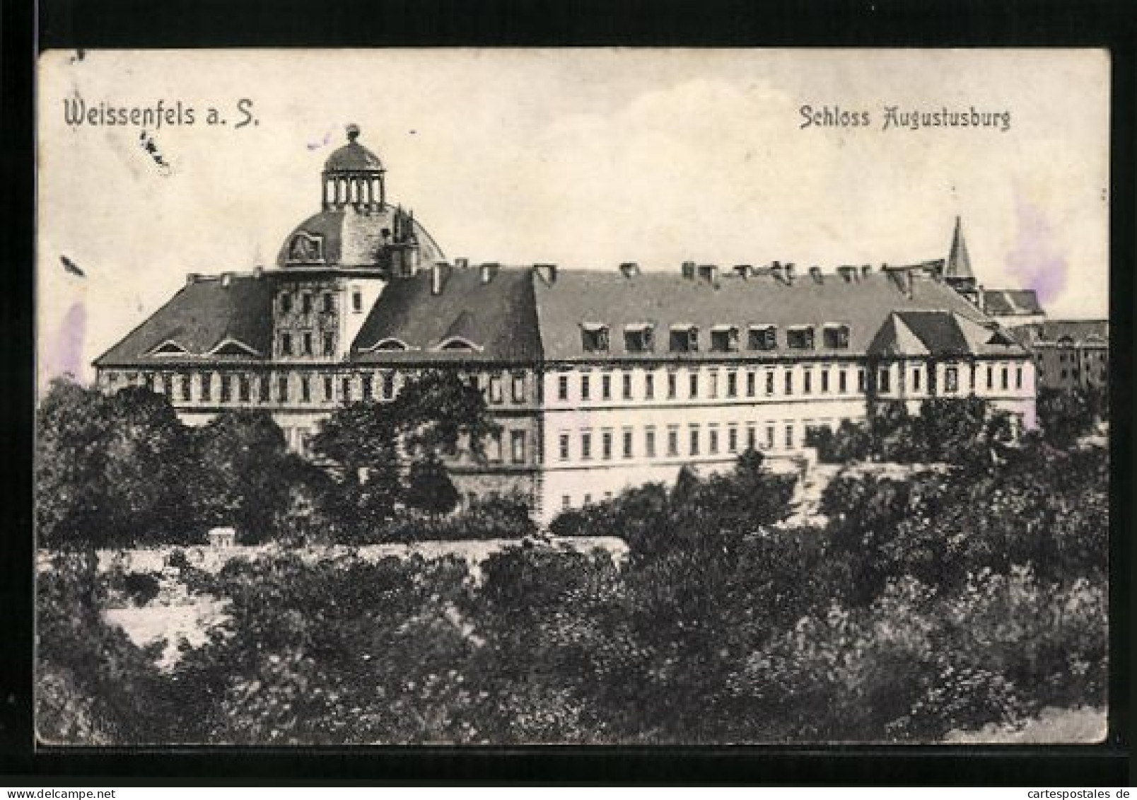 AK Weissenfels / Saale, Schloss Augustusburg  - Weissenfels