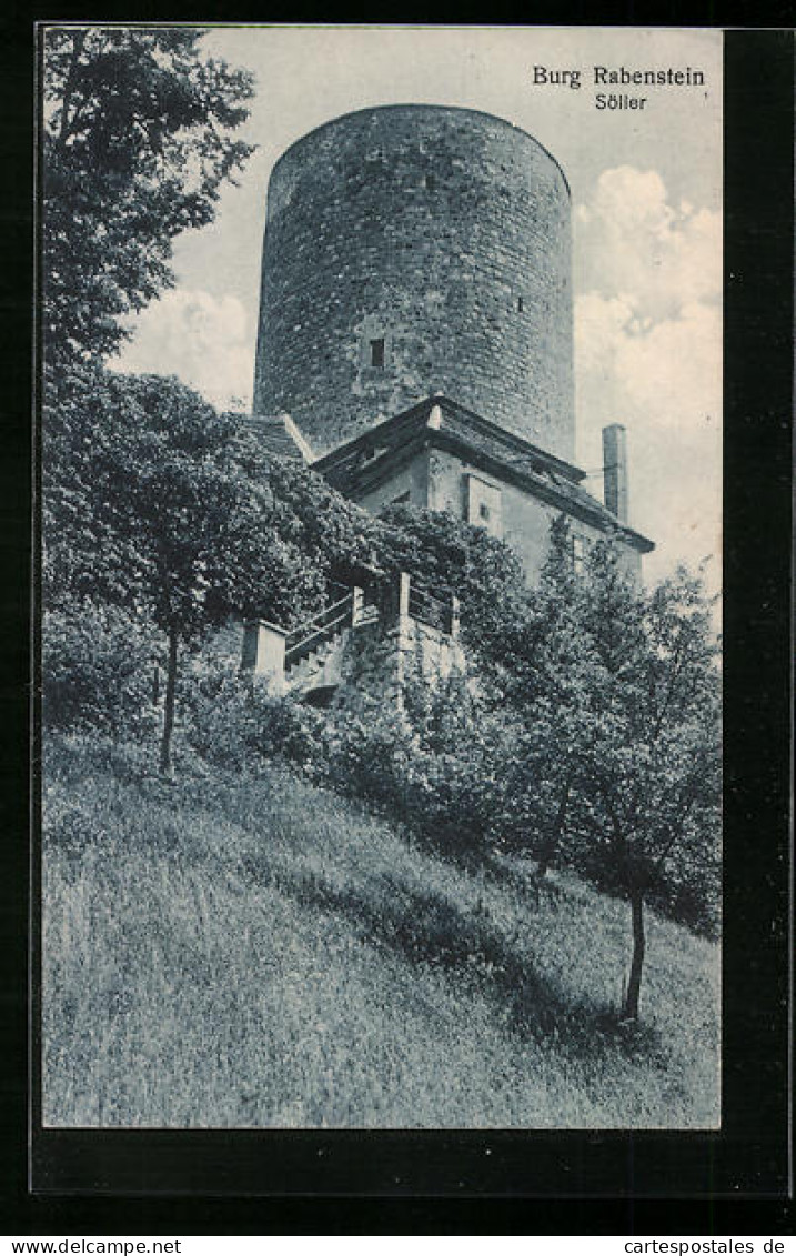 AK Rabenstein / Belzig, Blick Zur Burg, Söller  - Burg (Spreewald)