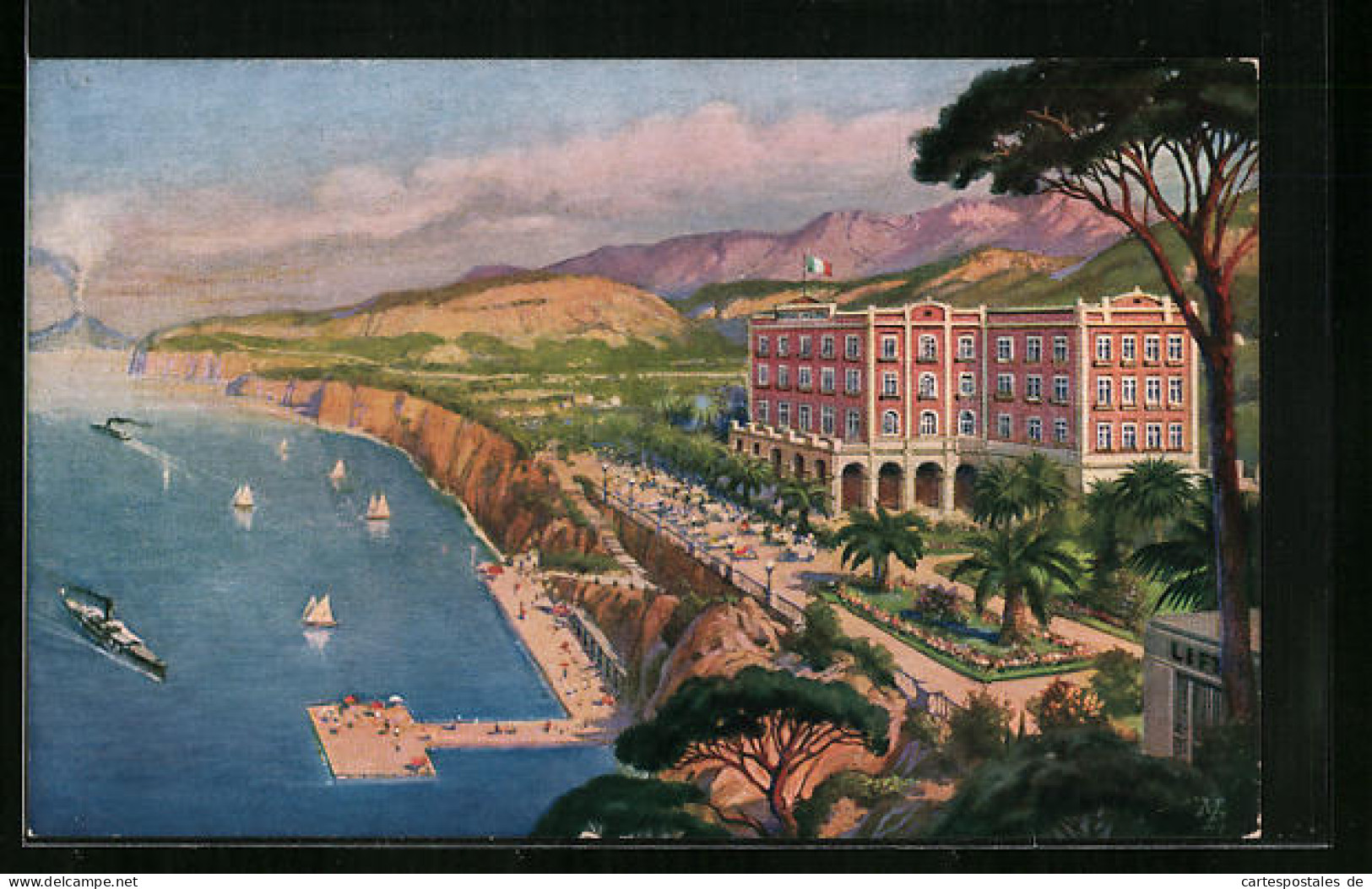 Cartolina Sorrento, Royal Hotel, Golfo Di Napoli  - Napoli (Naples)