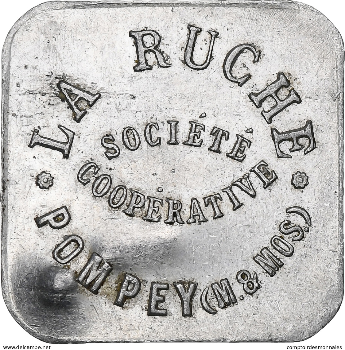 France, Société Coopérative La Ruche, 1 Franc, TTB, Aluminium, Elie:20.3 - Notgeld