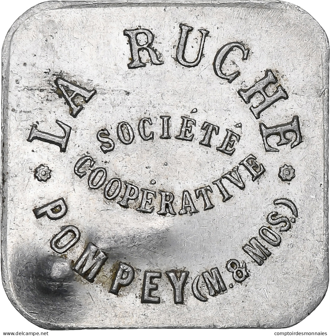 France, Société Coopérative La Ruche, 1 Franc, TTB, Aluminium, Elie:20.3 - Noodgeld