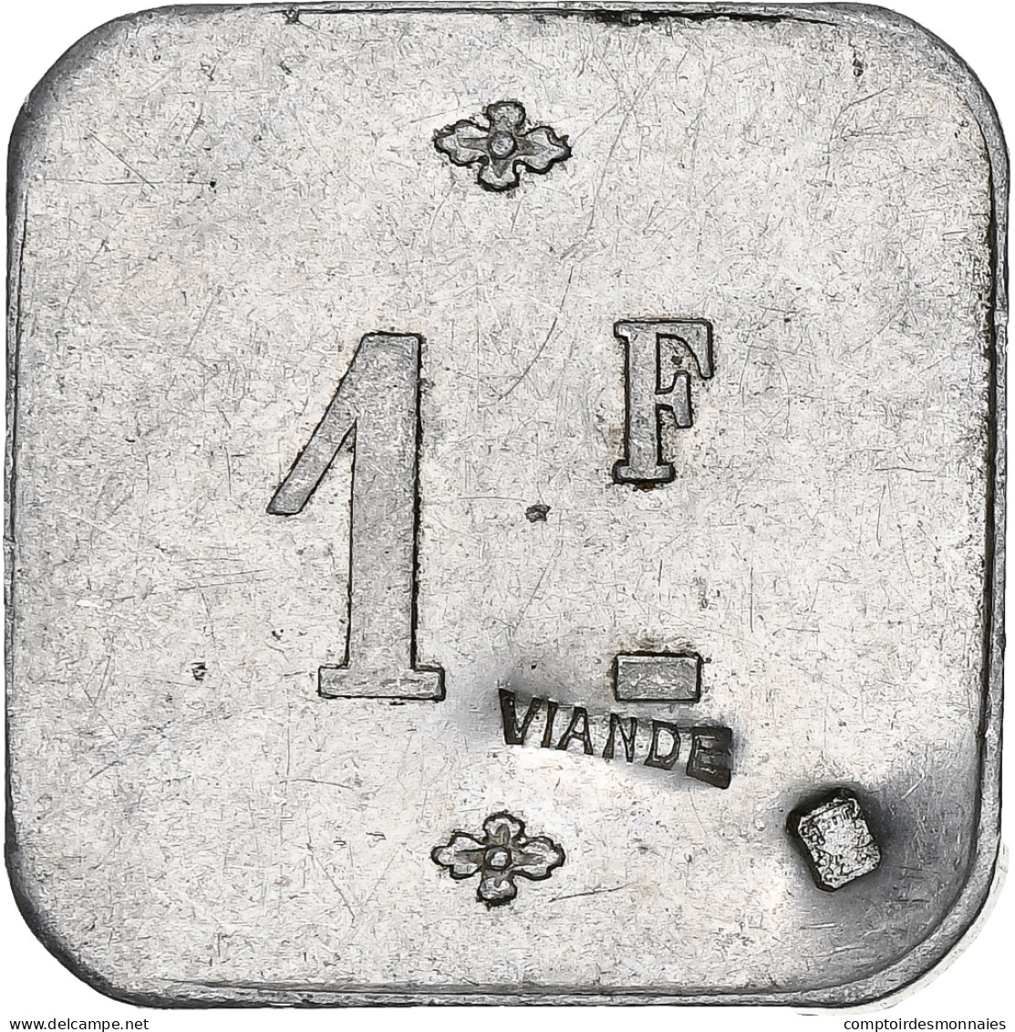 France, Société Coopérative La Ruche, 1 Franc, TTB, Aluminium, Elie:20.3 - Monedas / De Necesidad