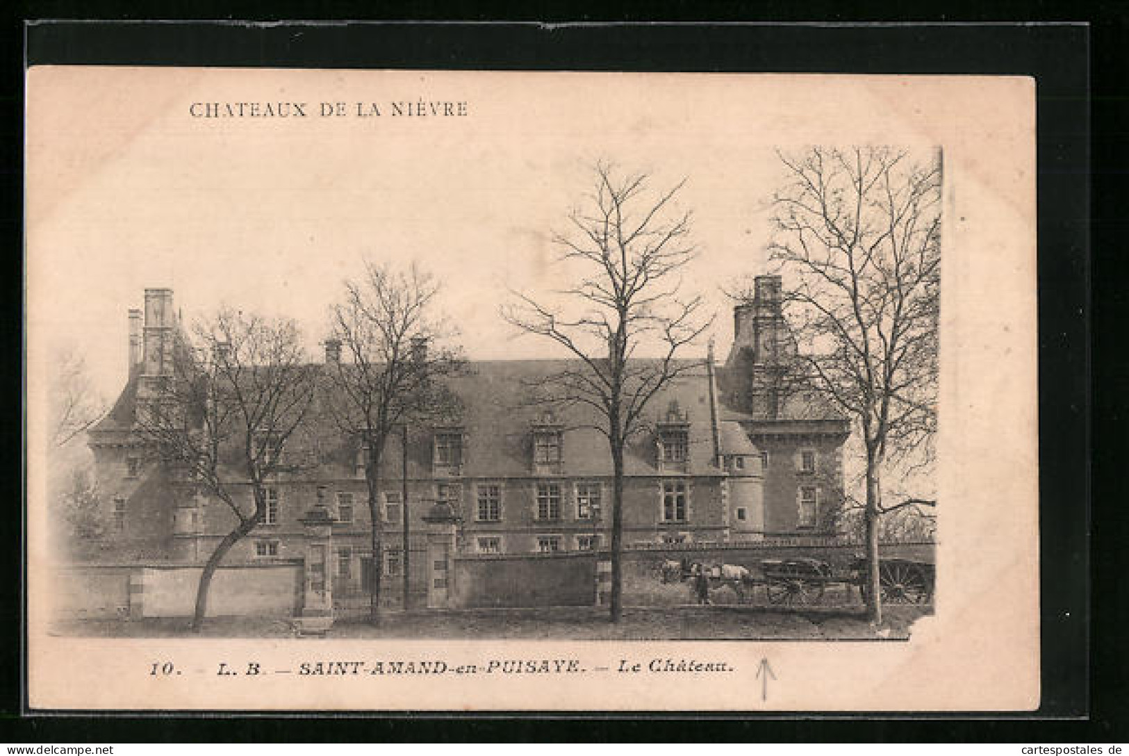 CPA Saint-Amand-en-Puisaye, Le Chateau  - Saint-Amand-en-Puisaye