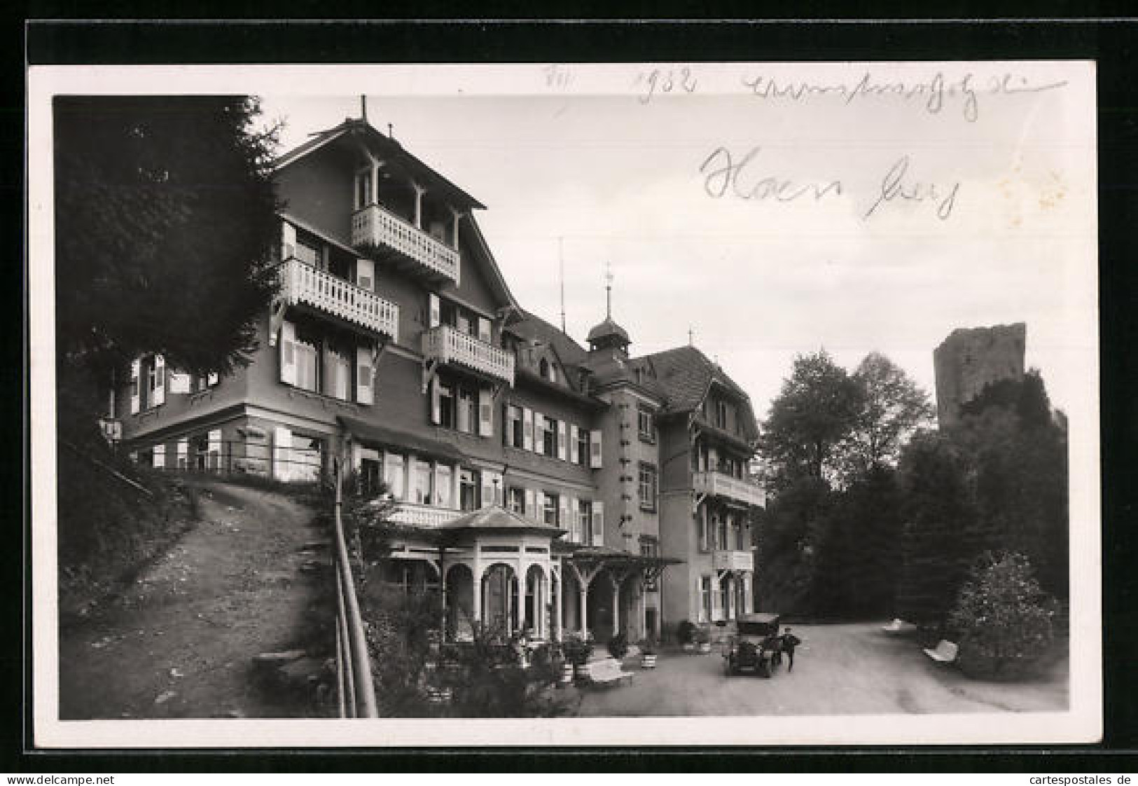 AK Hornberg, Schlosshotel Und Beamtenerholungsheim  - Hornberg