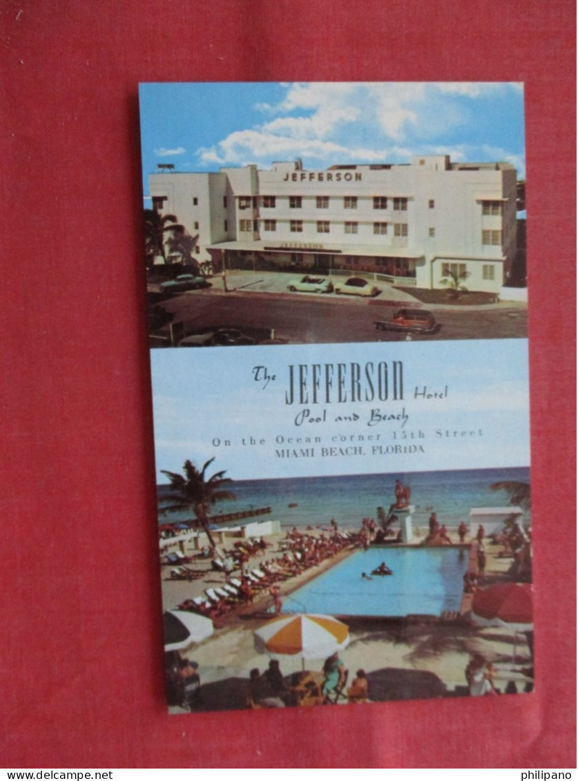 The Jefferson Hotel    Miami Beach  Florida > Miami Beach   Ref 6383 - Miami Beach
