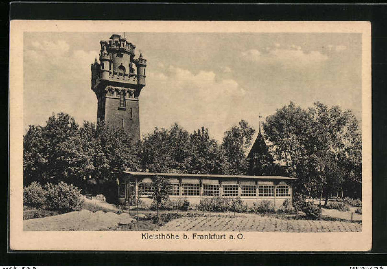 AK Frankfurt / Oder, Gasthaus Und Turm Kleisthöhe  - Frankfurt A. D. Oder