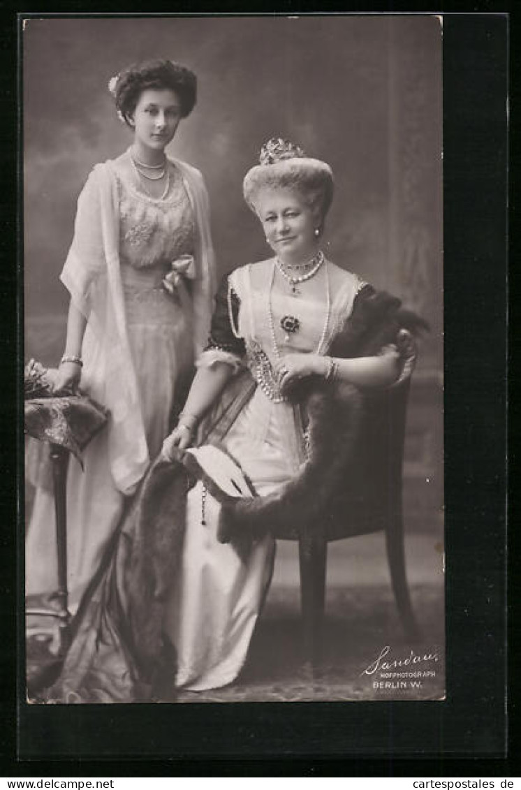 AK Victoria Louise Herzogin Von Braunschweig Und Kaiserin Auguste Viktoria  - Königshäuser