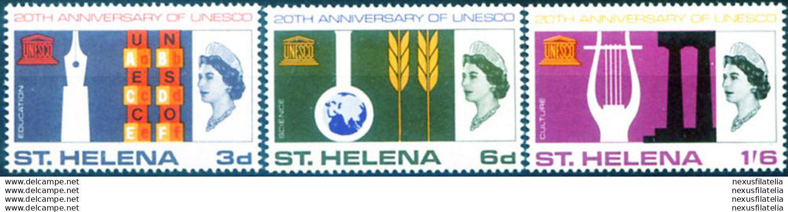 UNESCO 1966. - Isla Sta Helena