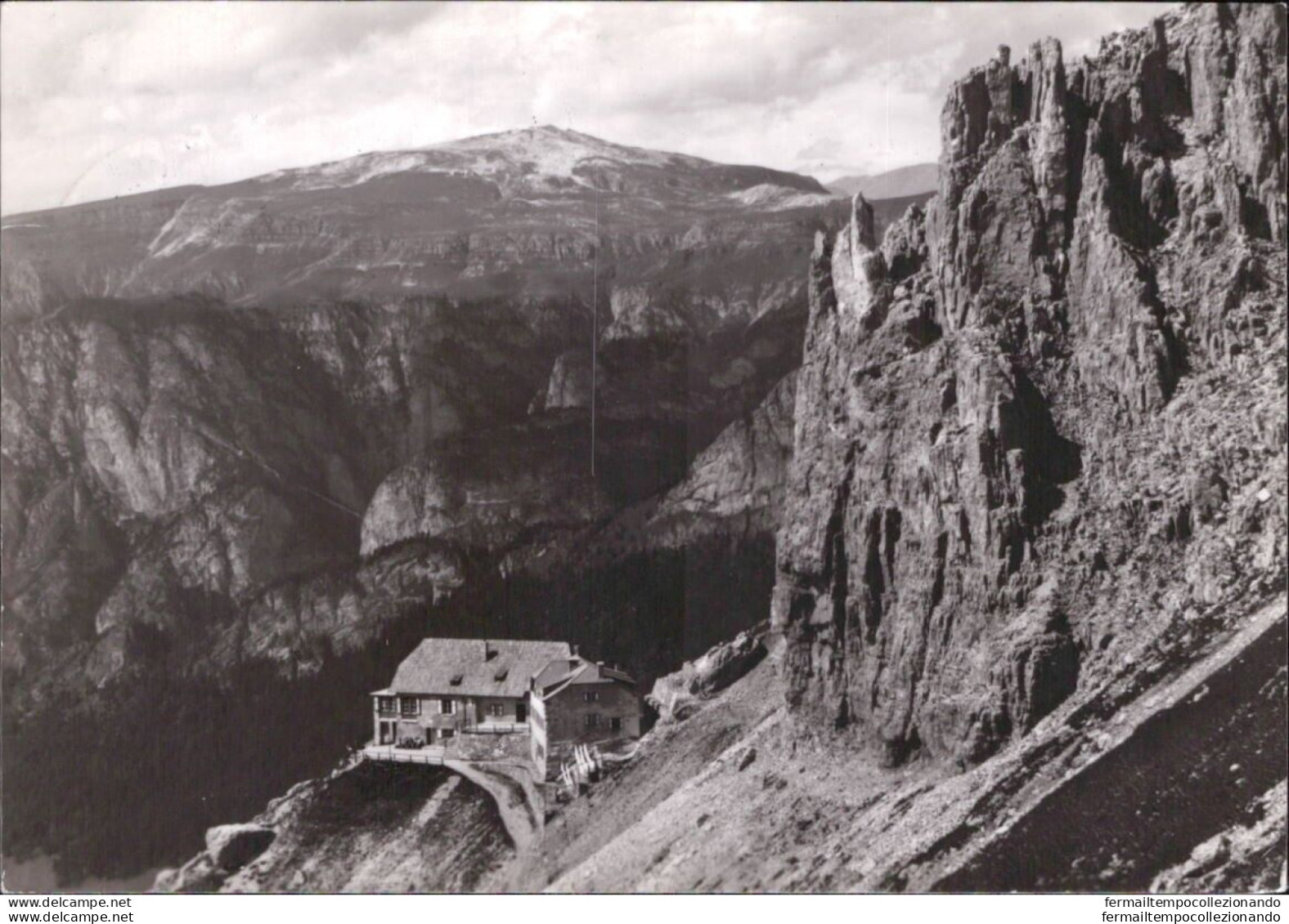 Bl702 Cartolina Rifugio Aleardo Fronza Alle Coronelle Trento Trentino - Trento