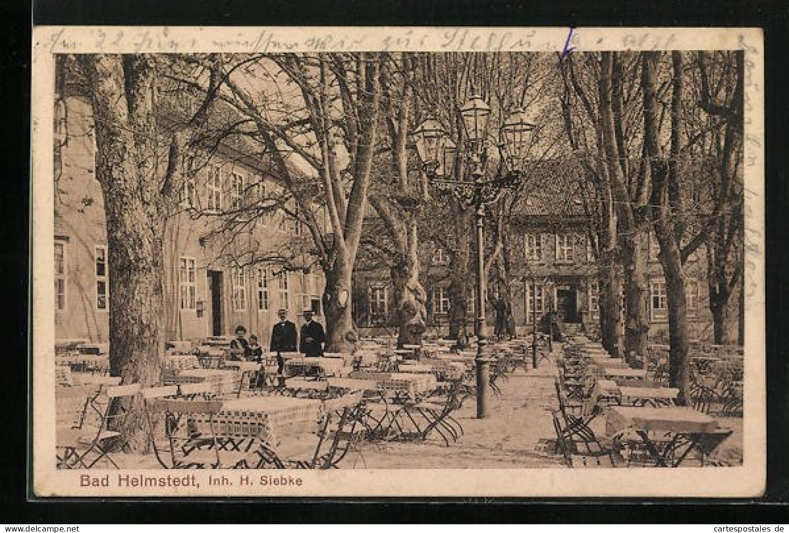 AK Bad Helmstedt, Gasthaus V. H. Siebke  - Helmstedt