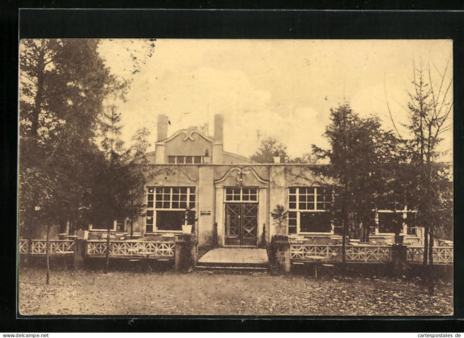 AK Mühlhausen I. Th., Wald-Restaurant Und Cafe Prinzenhaus  - Muehlhausen