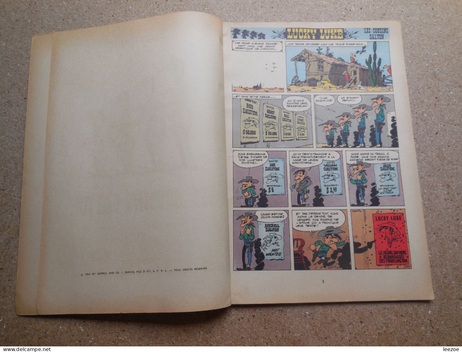 BD Lucky Luke Les Cousins Dalton 1964 De René Goscinny Et Morris  Chez Dupuis ....ref2/n5 - Lucky Luke