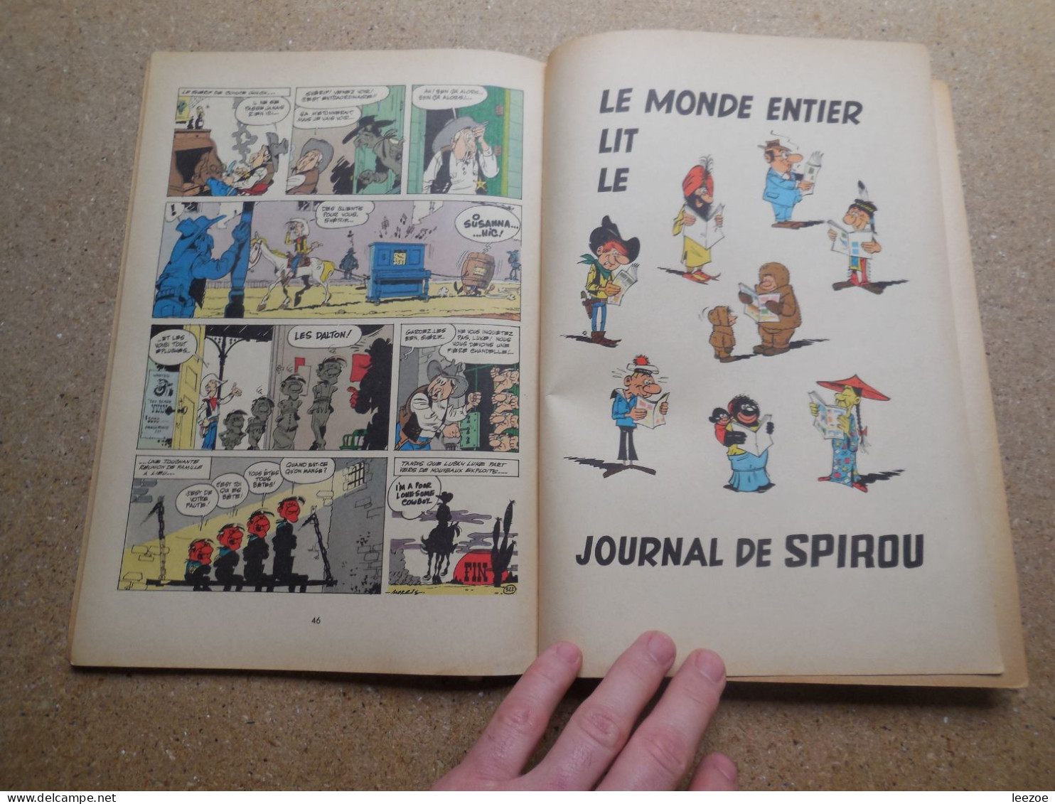 BD Lucky Luke Les cousins Dalton 1964 de René Goscinny et Morris  chez Dupuis ....ref2/n5