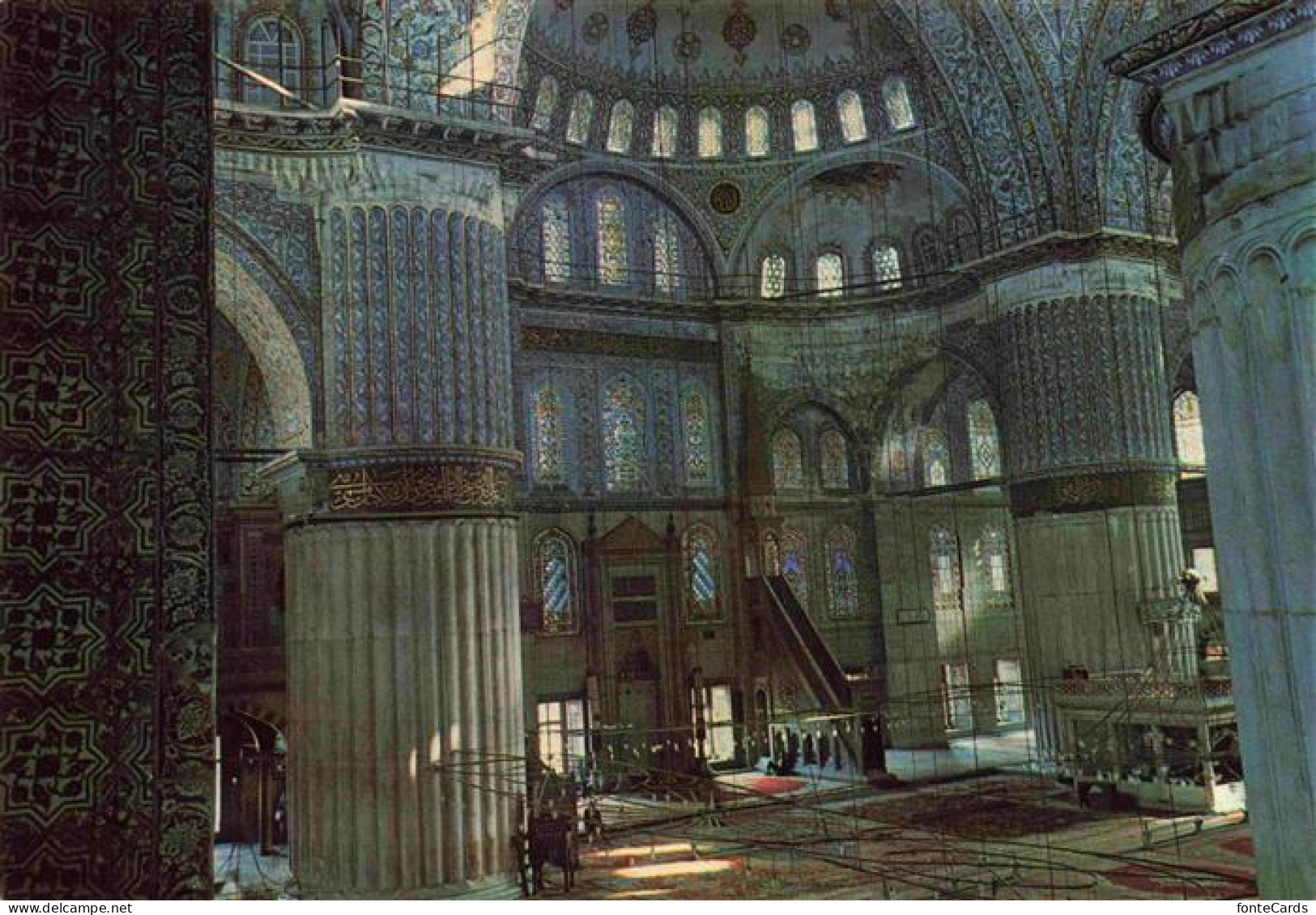 73971443 Istanbul_Constantinopel_TK Blaue Moschee Inneres - Turquia