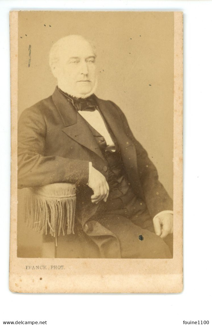 CDV Photo Originale DEPUTE HIPPOLYTE CARNOT ( Sénateur )  ( An 1861 1862 ) Homme Politique / Personnalité - Alte (vor 1900)