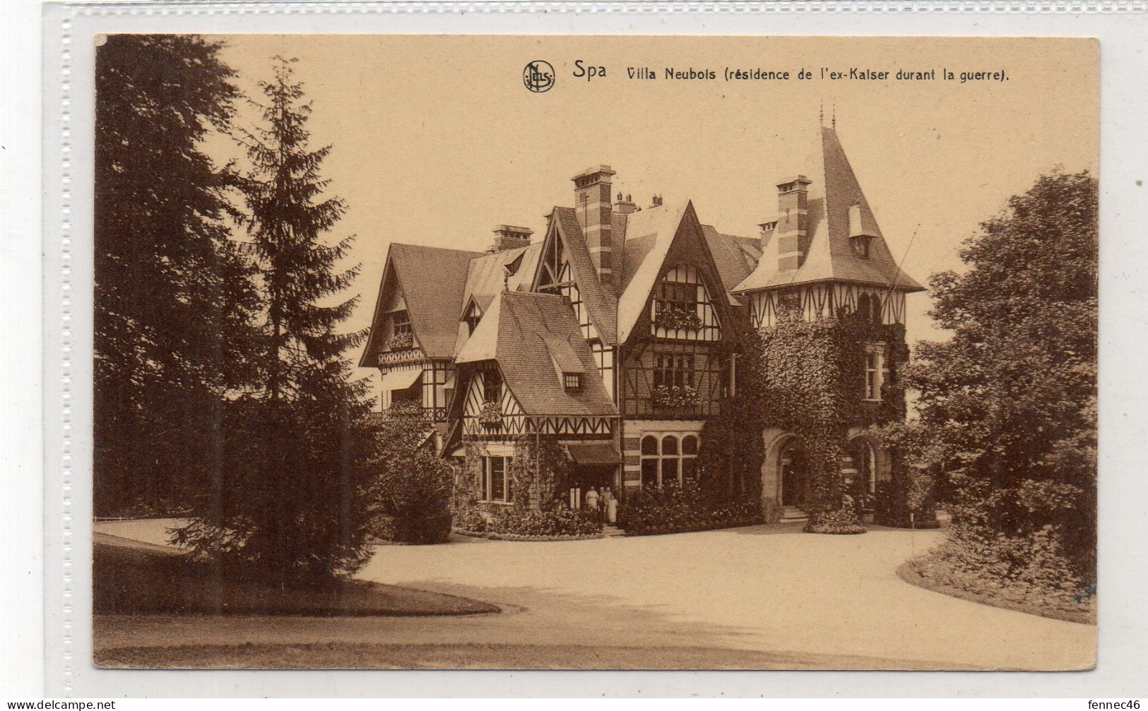 BELGIQUE - SPA - Villa Neubois (Résidence De L'ex-Kaiser Durant La Guerre)  (K57) - Spa