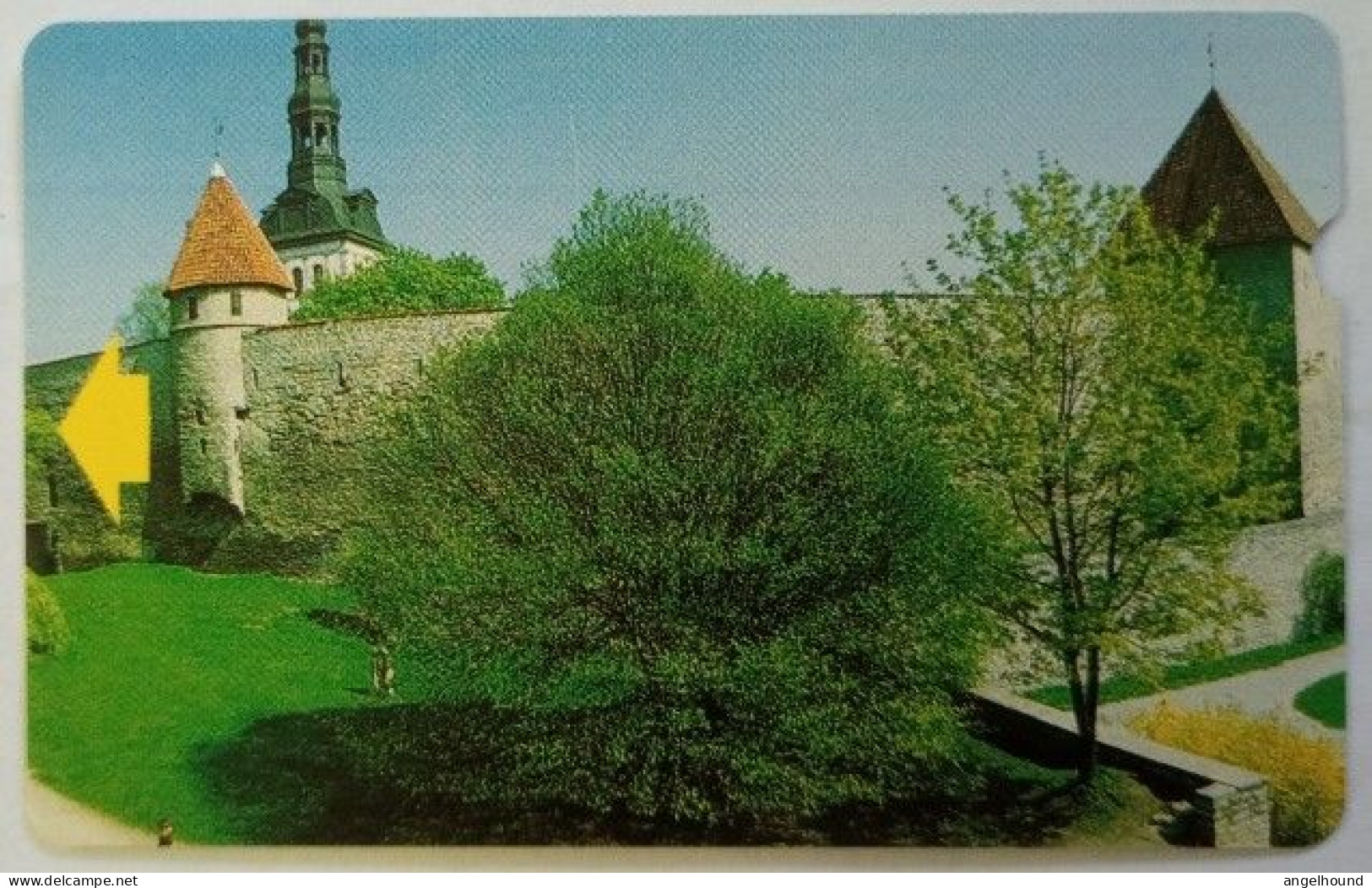 Estonia 190 Kr. - Talinn Town Wall , C + Inscript - Estonie