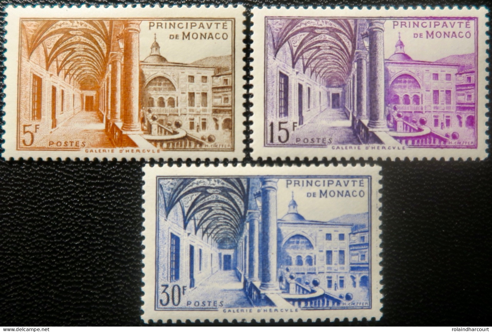 R2253/658 - MONACO - 1952 - Musée Postal - SERIE COMPLETE - N°383 à 384 NEUFS* - Nuevos