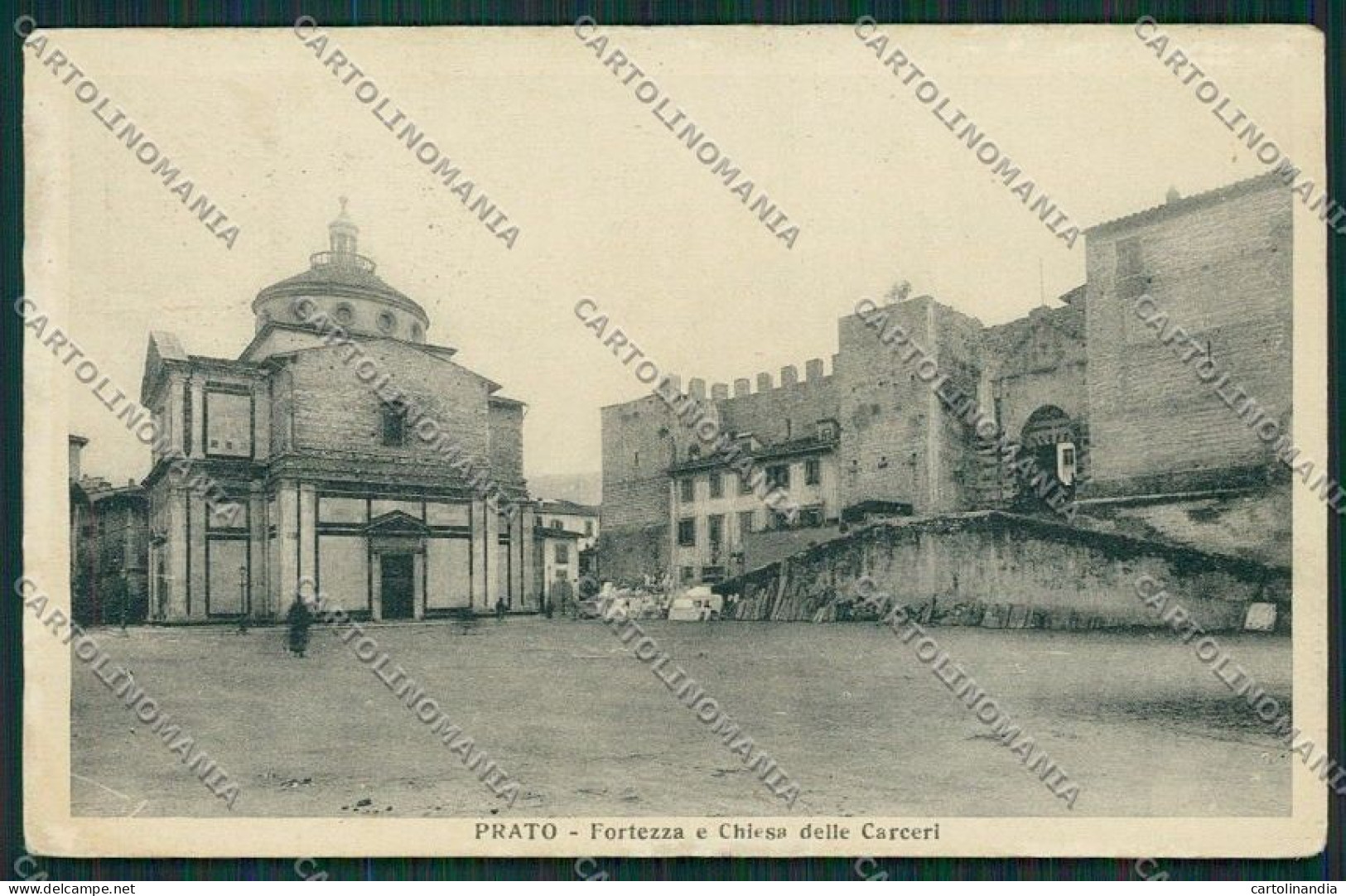 Prato Città ABRASA Cartolina QQ1680 - Prato