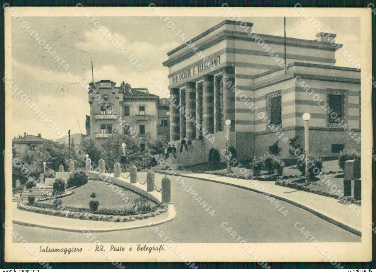 Parma Salsomaggiore Palazzo Poste E Telegrafi FG Cartolina ZK3816 - Parma