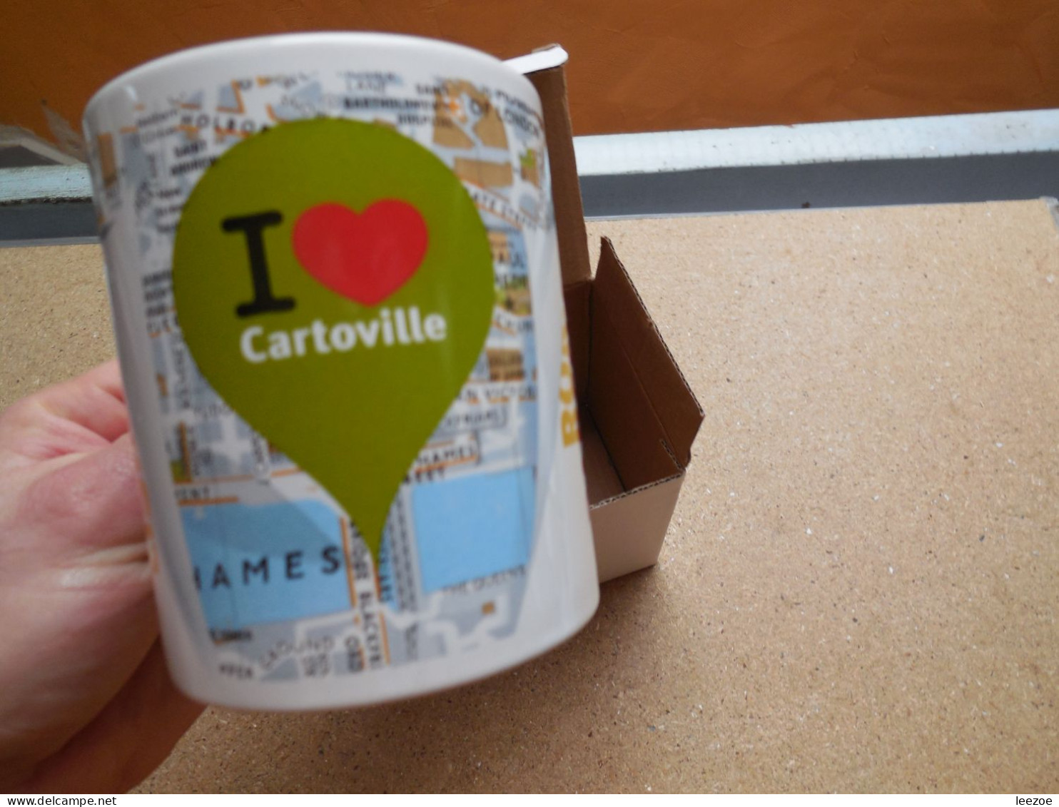 MUG "I LOVE CARTOVILLE...ref1/P.A - Other & Unclassified