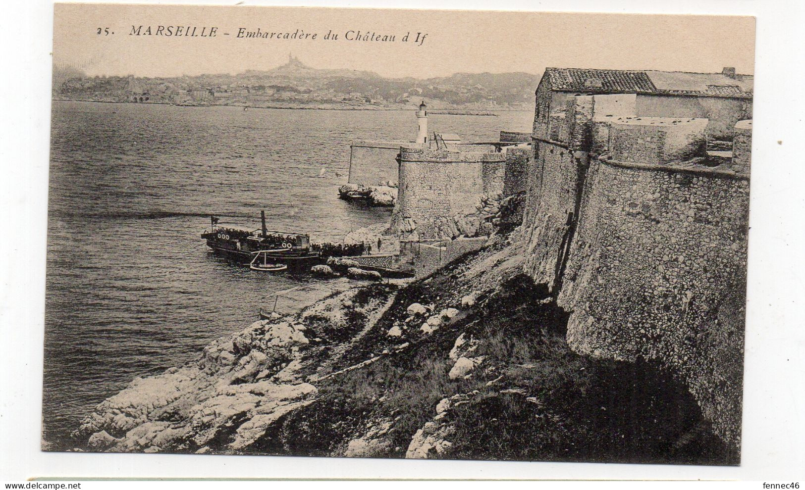 13 - MARSEILLE - Enbarcadère Du Château D'If  (K63) - Castillo De If, Archipiélago De Frioul, Islas...