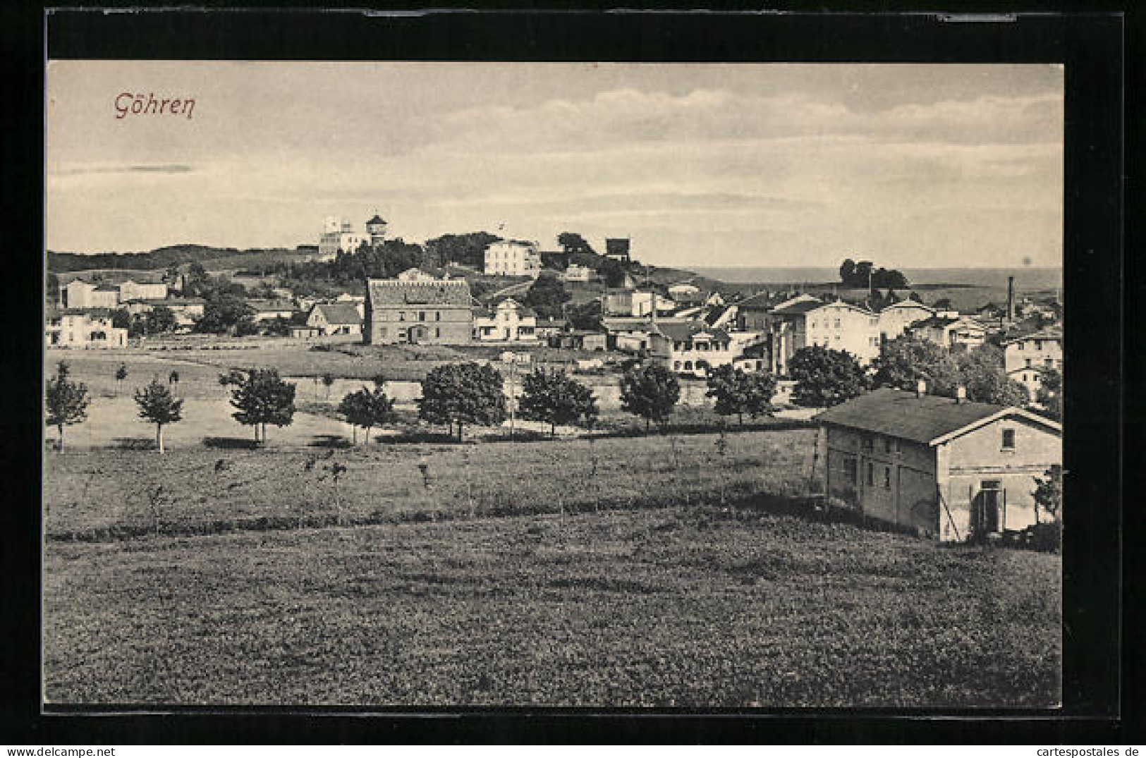 AK Göhren, Blick Auf Den Ort  - Göhren