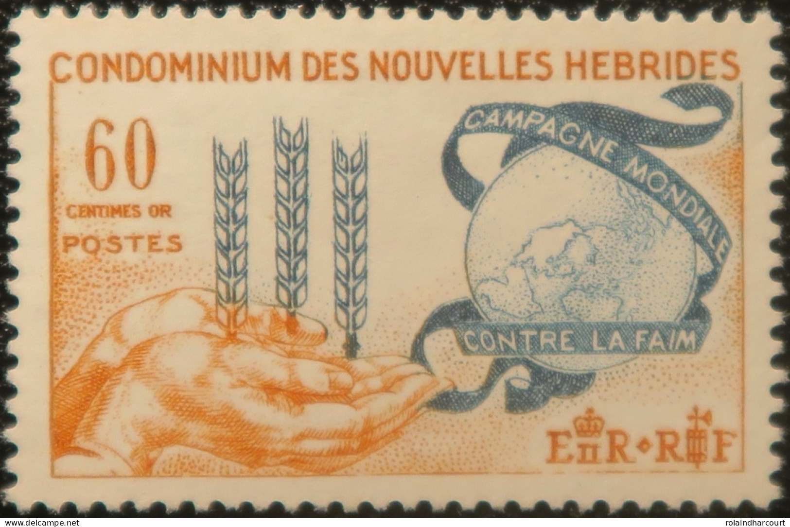 R2253/672 - NOUVELLES HEBRIDES - 1963 - Campagne Mondiale Contre La Faim - N°197 NEUF* - Ungebraucht