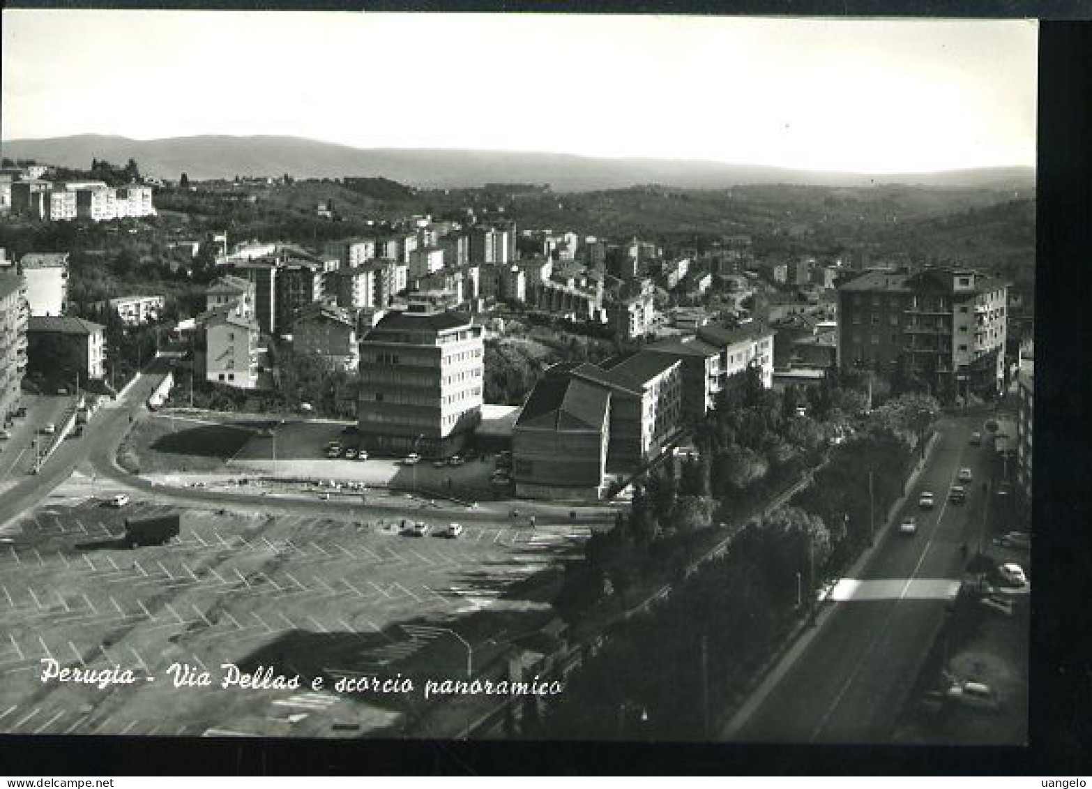 %1329 PERUGIA - VIA PELLAS E SCORCIO PANORAMICO - Perugia