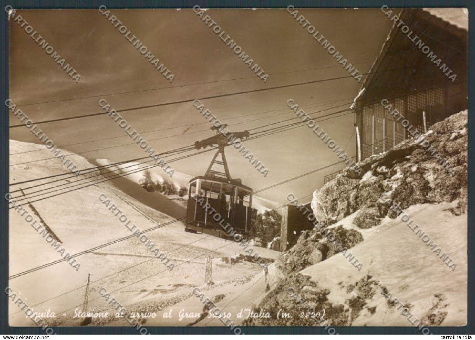 L'Aquila Gran Sasso PIEGHINA Foto FG Cartolina ZF7170 - L'Aquila