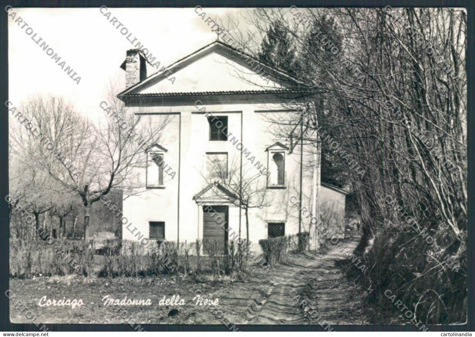 Novara Nebbiuno Corciago PIEGHINA Foto FG Cartolina ZF0467 - Novara