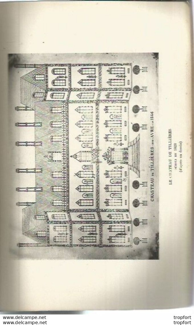 Livret NOTES ARCHEOLOGIQUES 1917 Tillières Breteuil CONDE CHAMBRAY Louis REGNIER 60 Pages - Professions