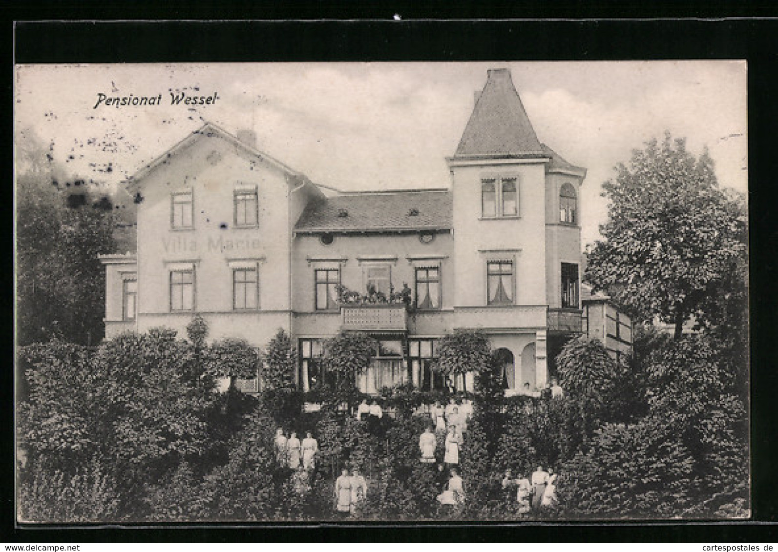 AK Eisenach / Thüringen, Hotel-Pensionat Wessel Mit Personal  - Eisenach