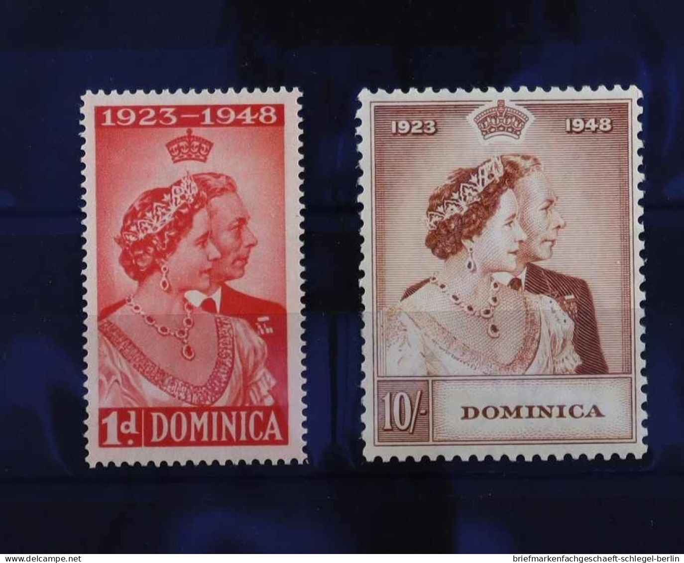 Dominica, 1948, 110 - 111, Postfrisch - Dominique (1978-...)